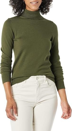 Green Turtleneck Sweater image 3